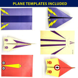 Becre8v Motorized Plane Launcher with Power Shooter - Science and Electronics Kit