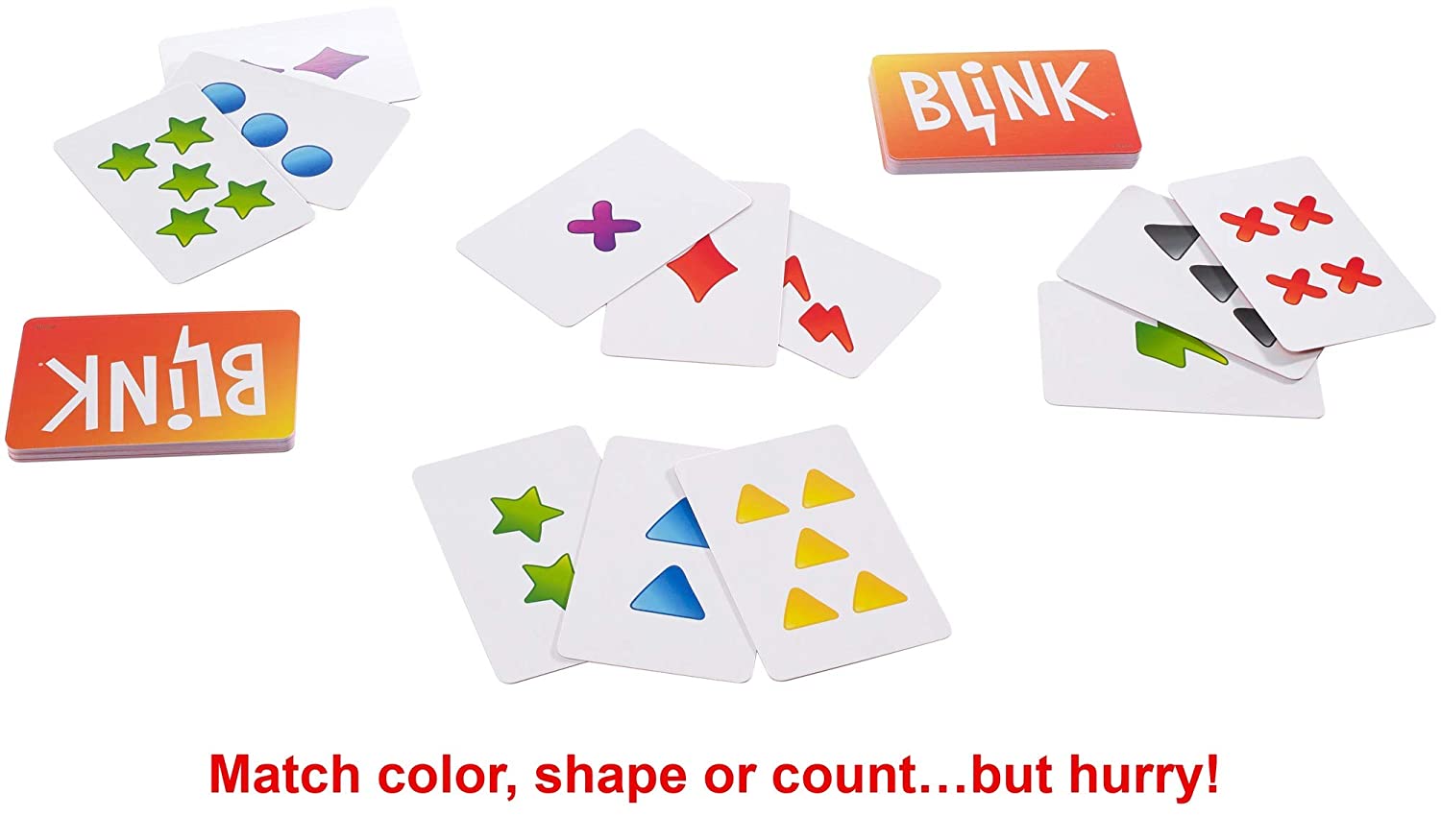 Mattel Games Reinhard Staupe's Blink The World's Fastest Card Game