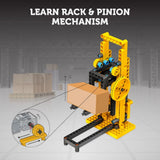 BLIX Forklift Motorized Construction Set