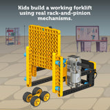 BLIX Forklift Motorized Construction Set