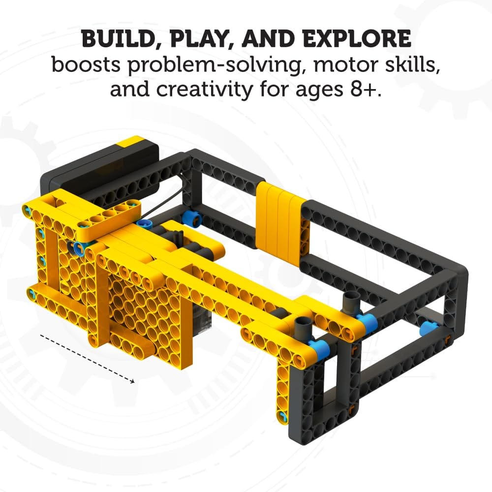 BLIX Forklift Motorized Construction Set