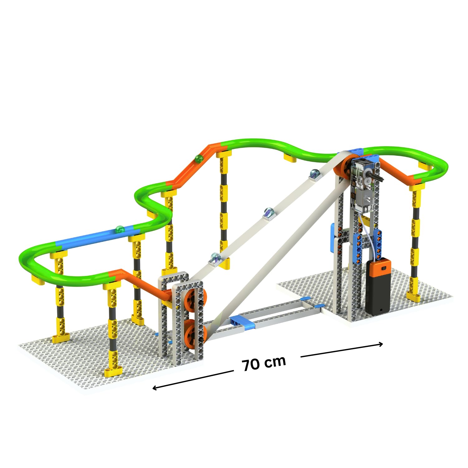 Blix DIY Motorized Marble Run 2