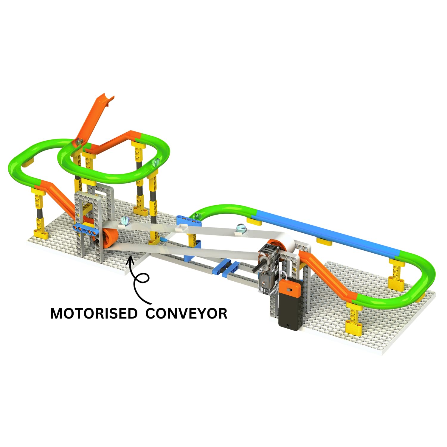 Blix DIY Motorized Marble Run 2