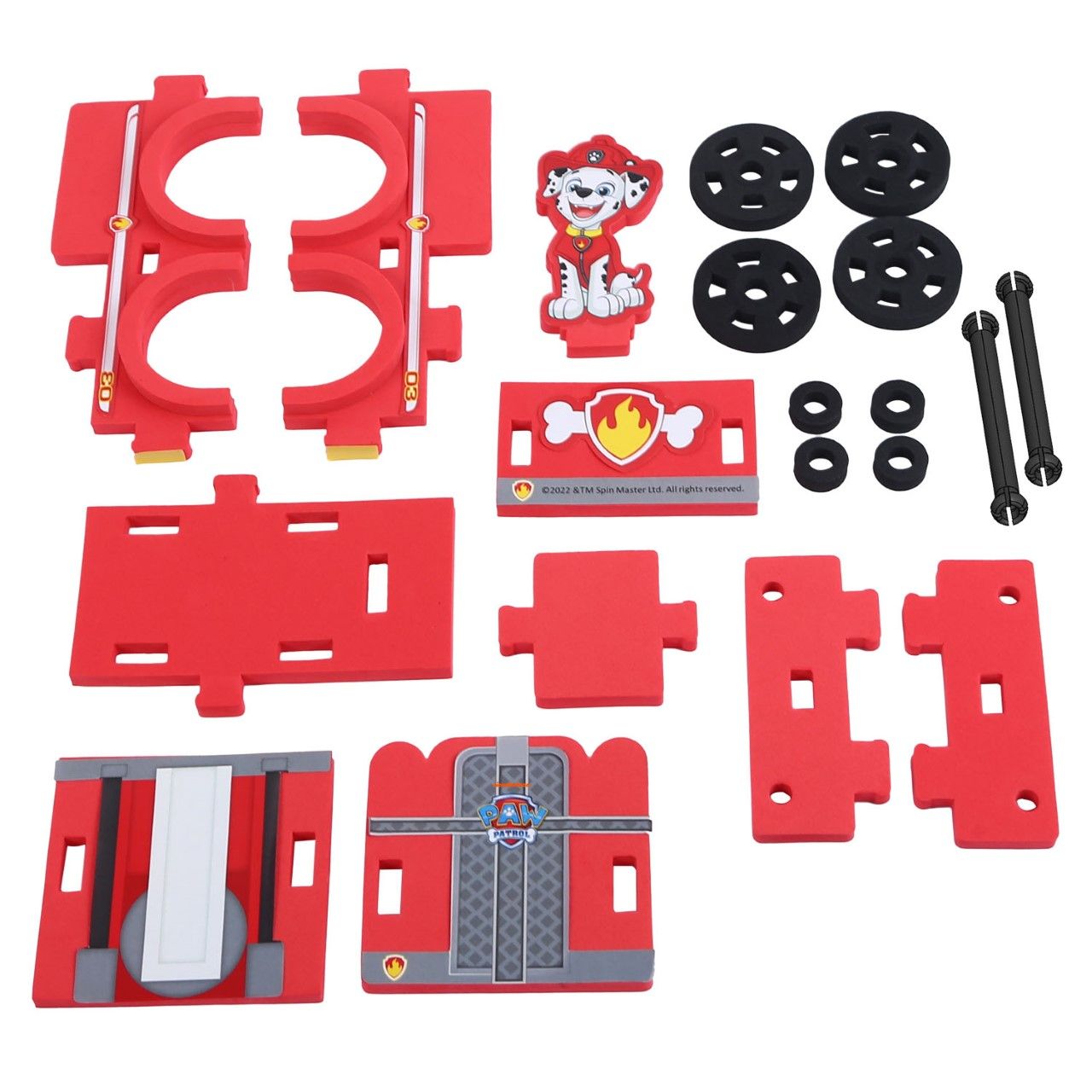 Paw Patrol 3D Build N’ Play – Marshall Fire Fightin’ Truck