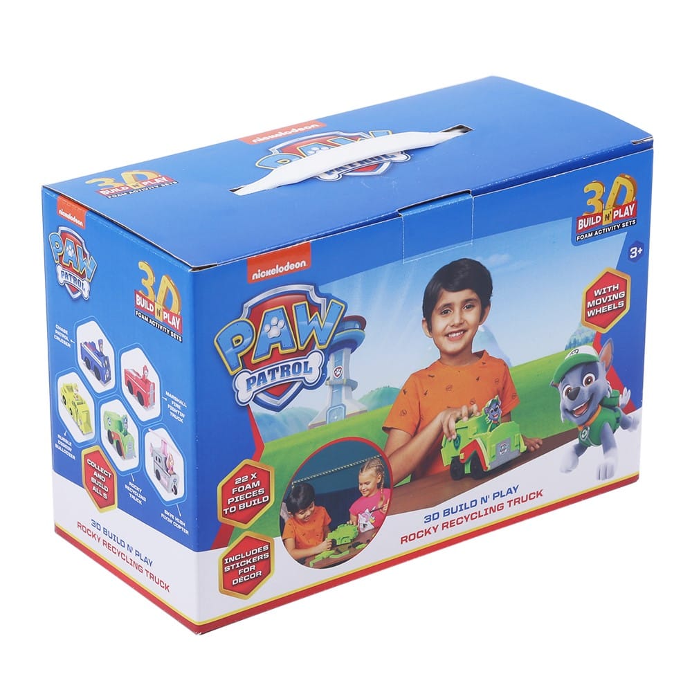 Paw Patrol 3D Build N’ Play – Rocky Recycling Truck