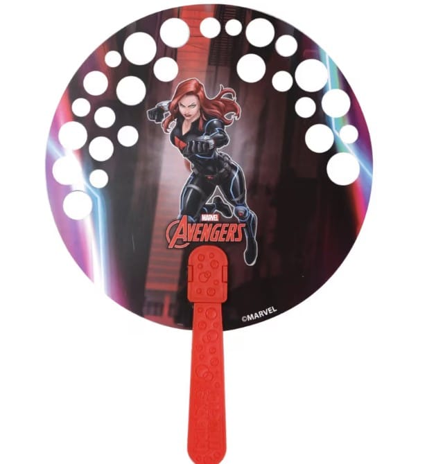 Bubble Magic Fan Bubs Marvel Avengers - Black Widow