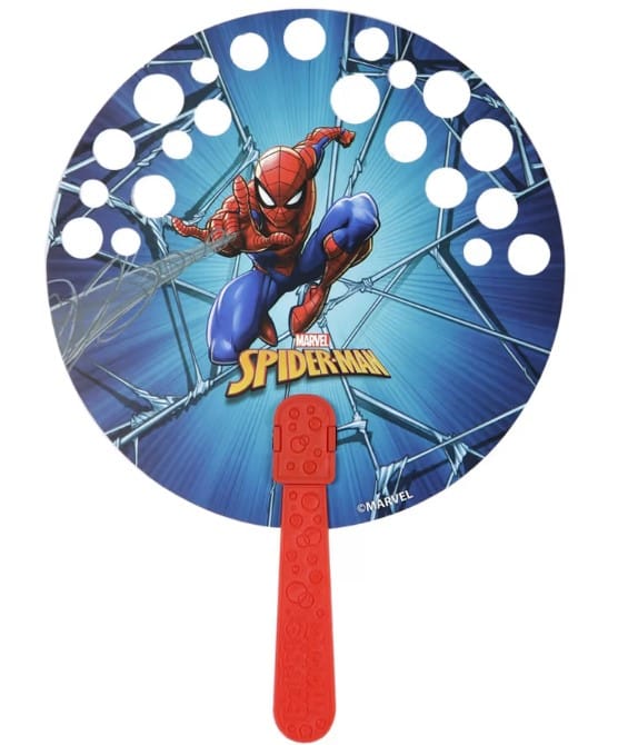 Bubble Magic Fan Bubs Marvel Spiderman