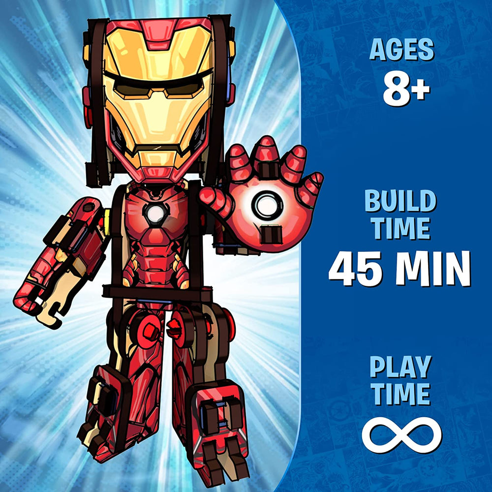 Skillmatics Buildables Marvel Iron Man