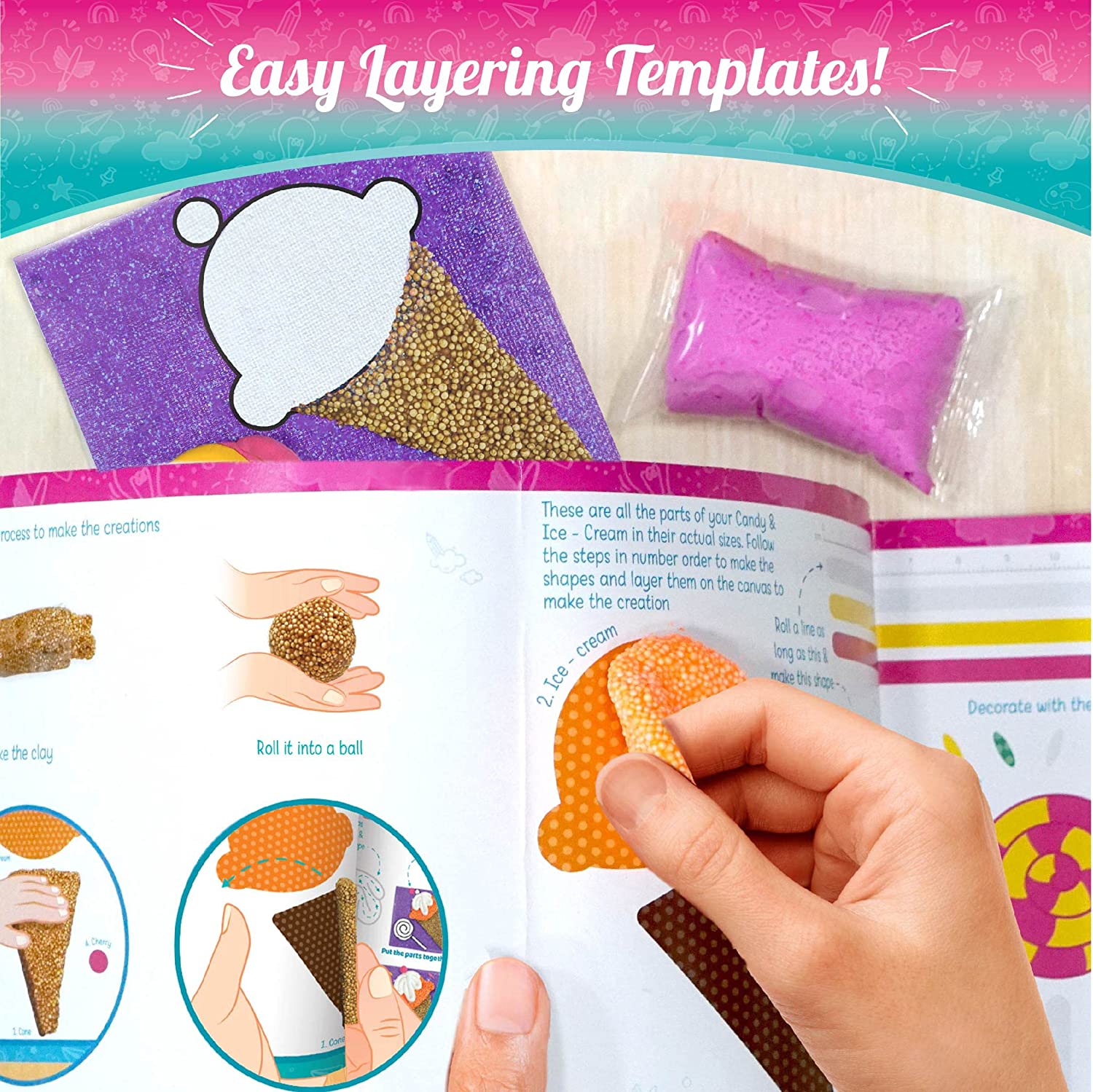 Imagimake Clay Murals Candyland