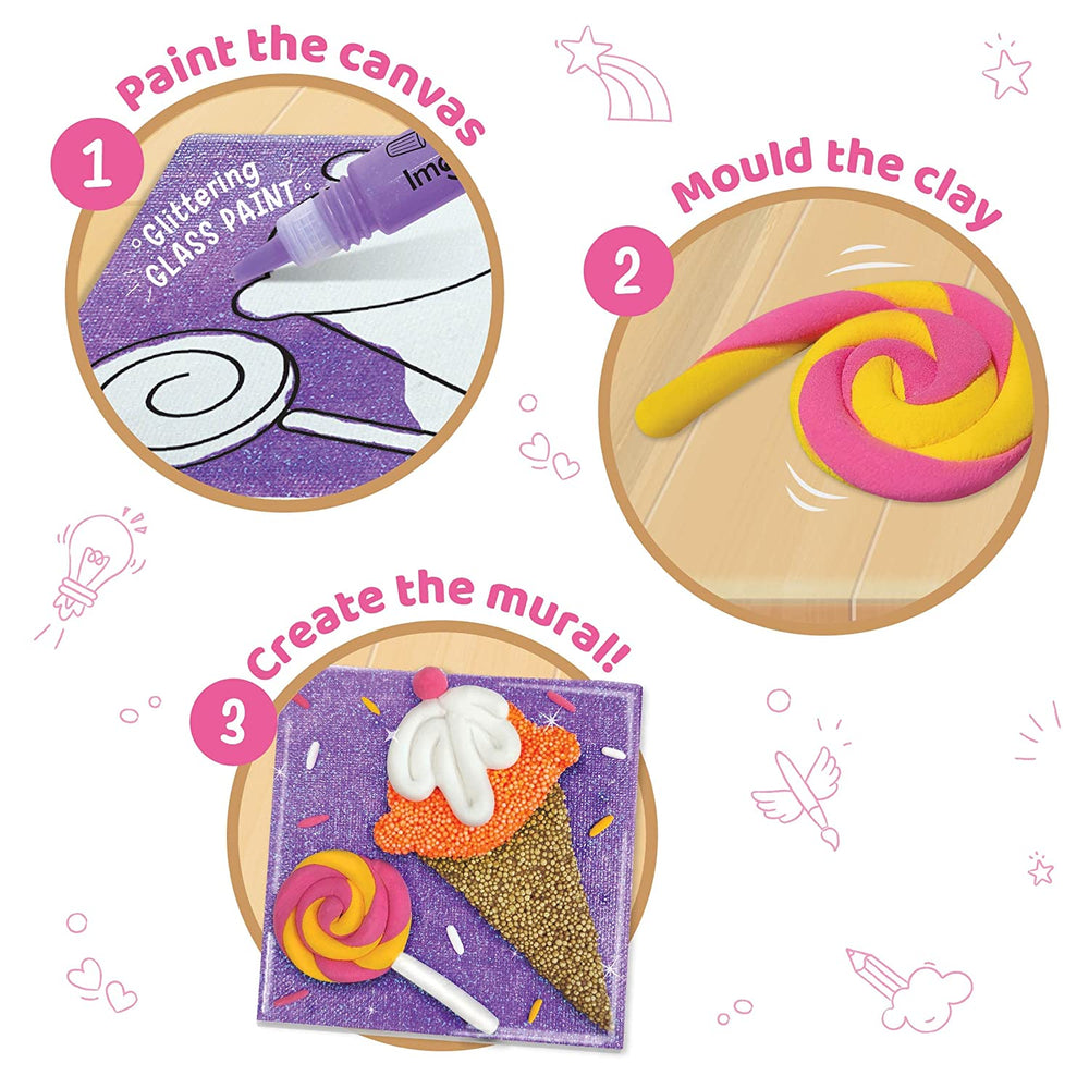 Imagimake Clay Murals Candyland