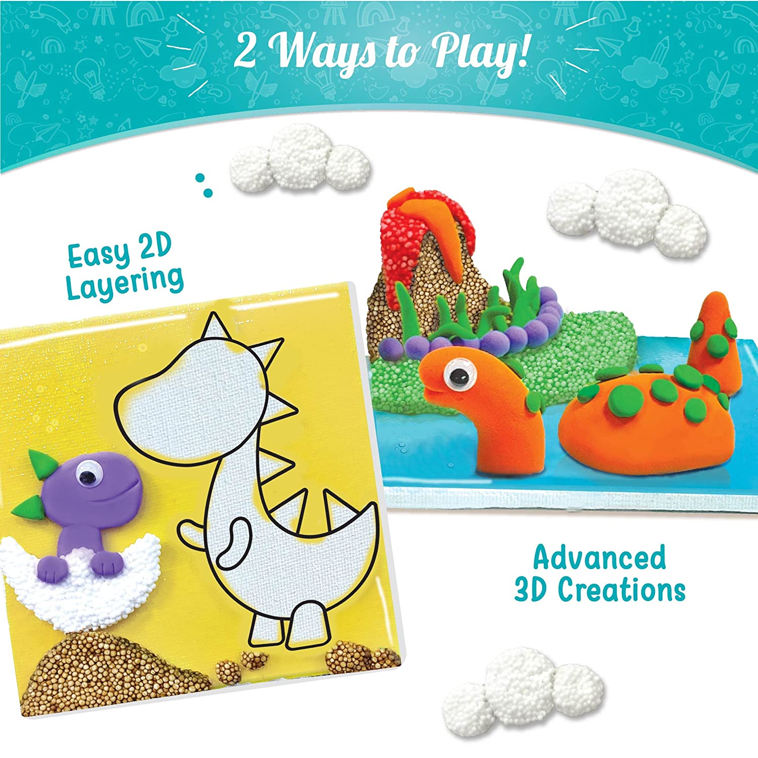 Imagimake Clay Murals Dino