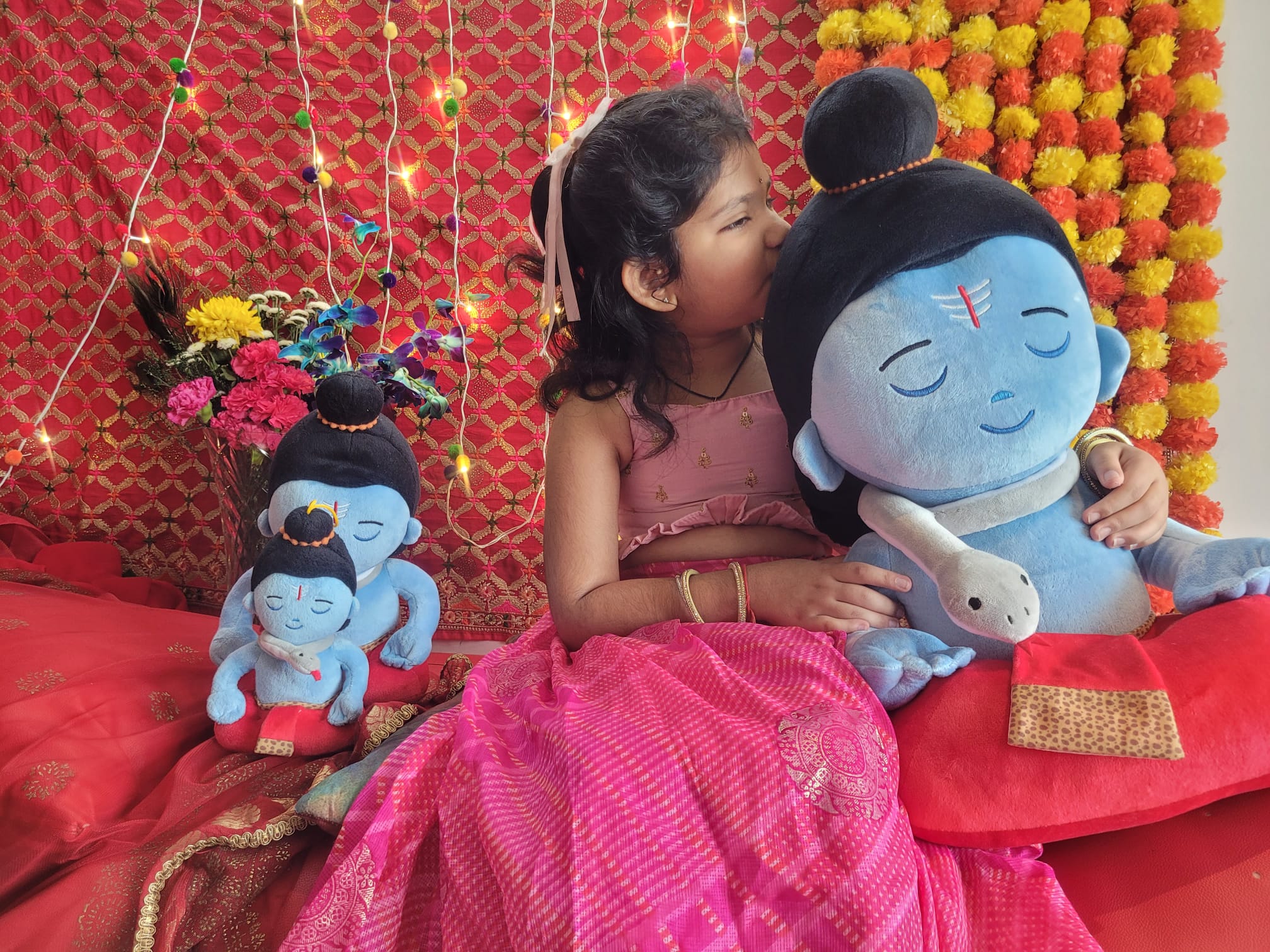 Modi Toys Shiv Shankar Medium Mantra Singing Plush
