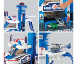 Majorette Creatix Police Station + 1 Vehicle