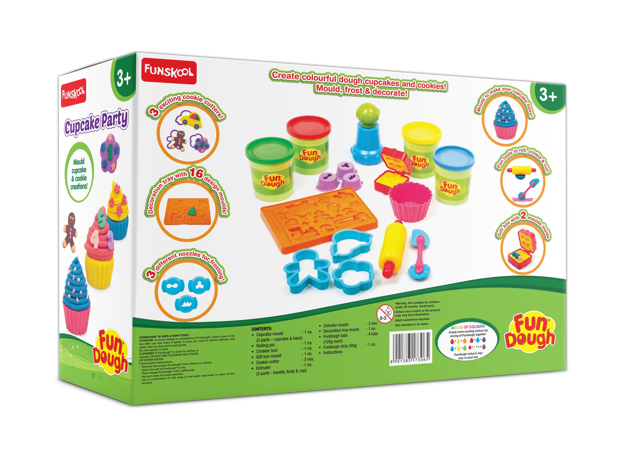 Fundough Cupcake Party