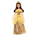 Disney Princess Enchanted Stories Belle Fashion Doll With Sparkling Dress & Accessories, Posable