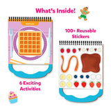 Skillmatics Peelies: Dessert Chef | Reusable Sticker Activity Book