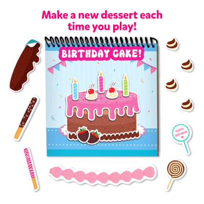 Skillmatics Peelies: Dessert Chef | Reusable Sticker Activity Book