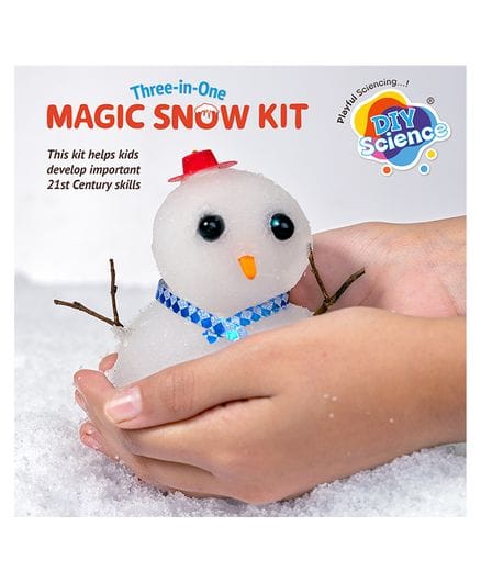 DIY Science Three-in-One Magic Snow Kit