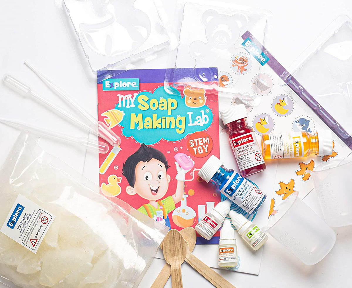 Explore My Soap Making Lab