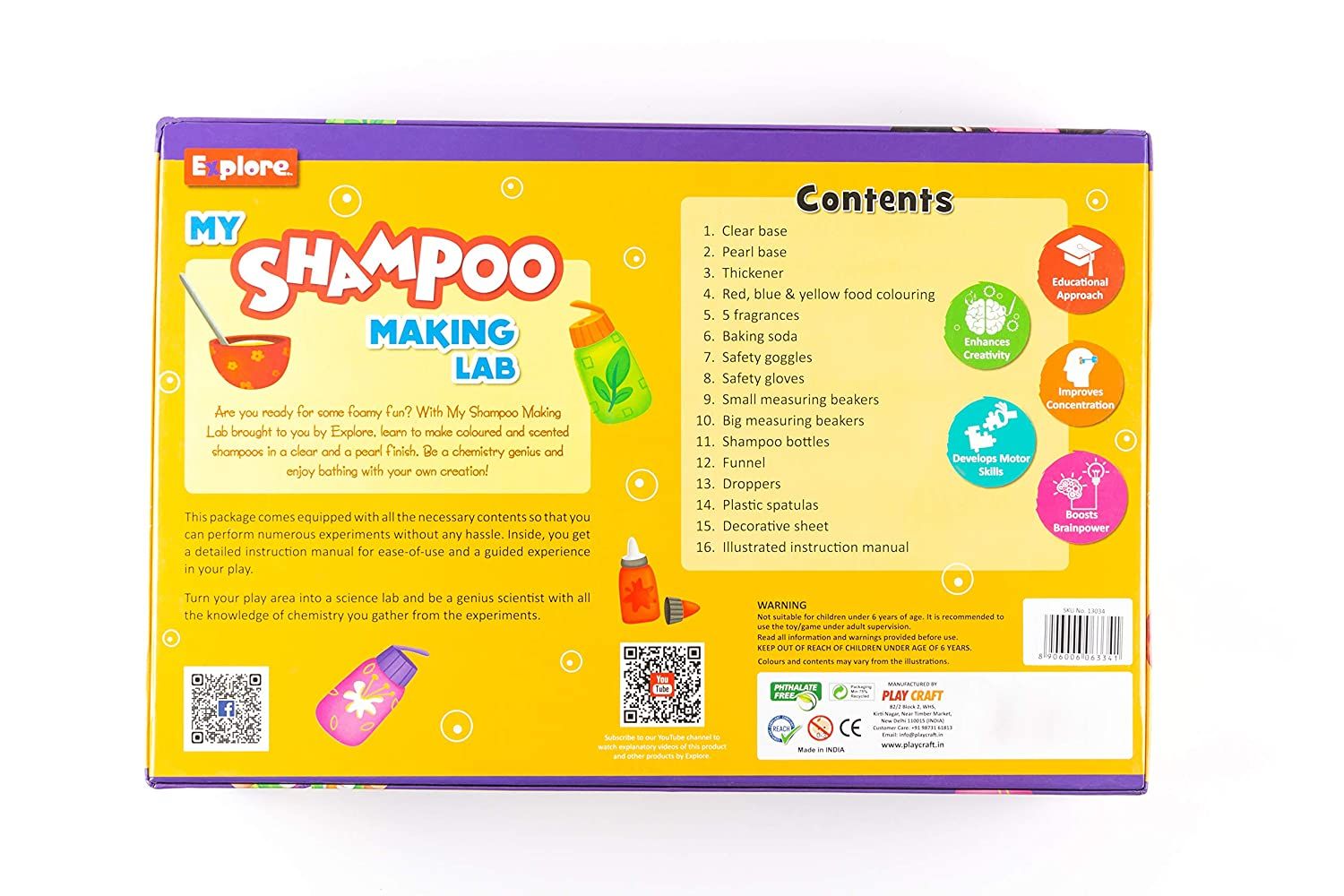 Explore My Shampoo Making Lab