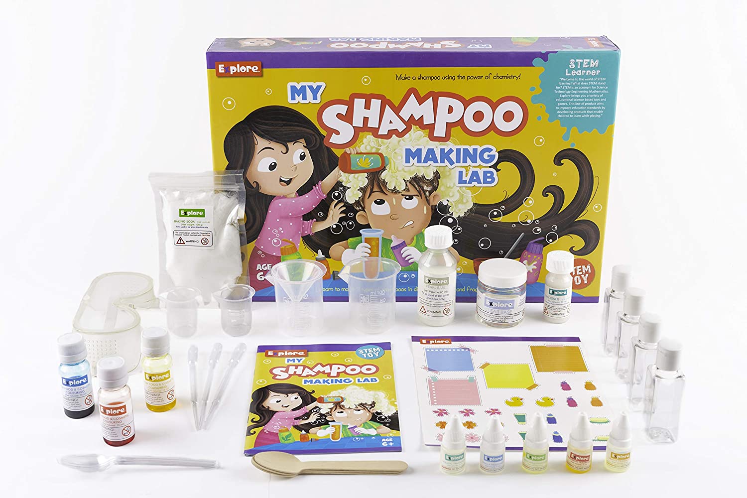 Explore My Shampoo Making Lab
