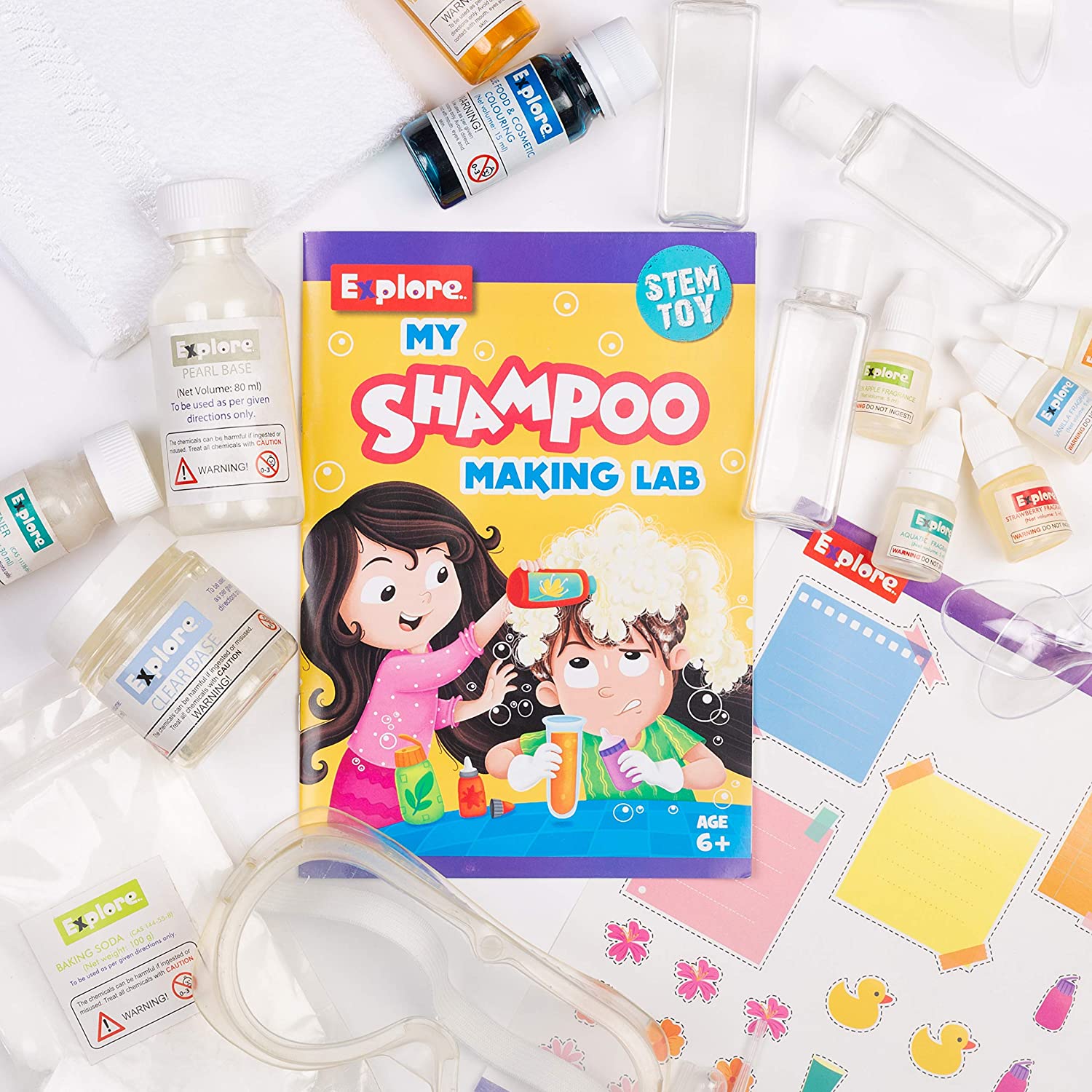 Explore My Shampoo Making Lab