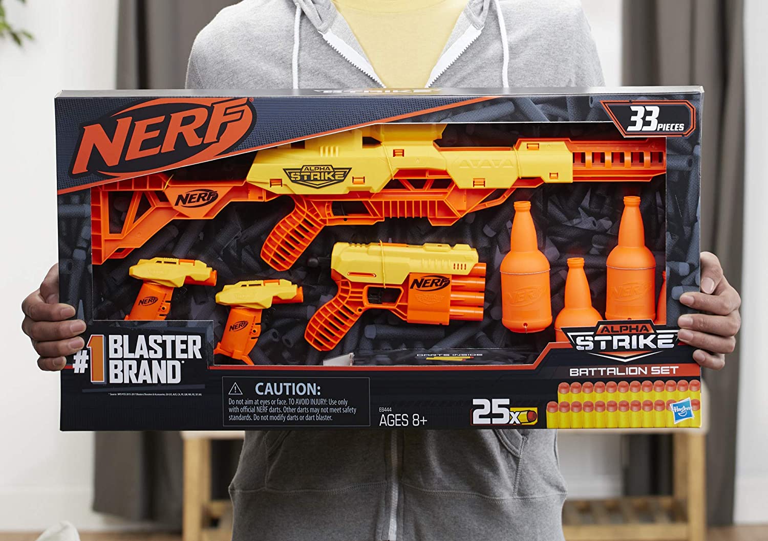 Nerf Alpha Strike Battalion Set 33 Pieces