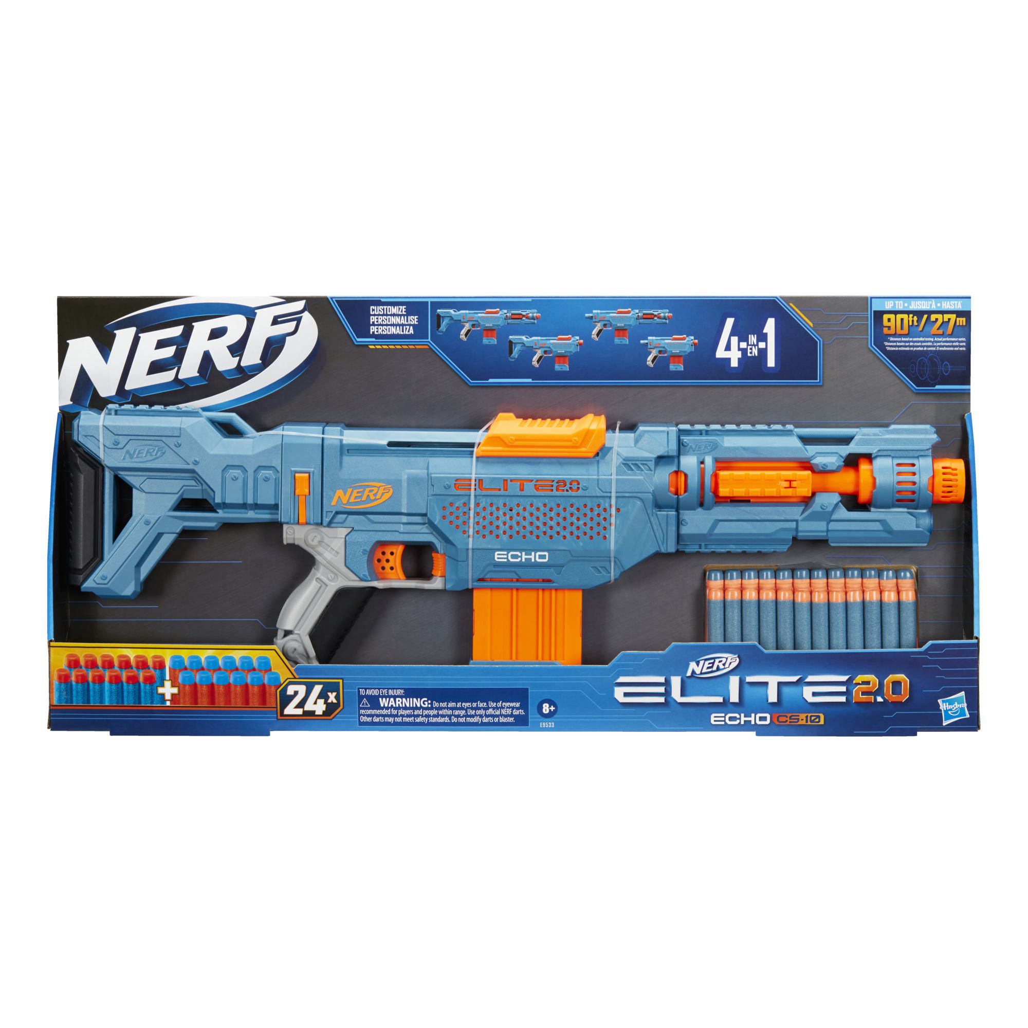 NERF Elite 2.0 Echo Cs-10 Blaster, 24 Darts