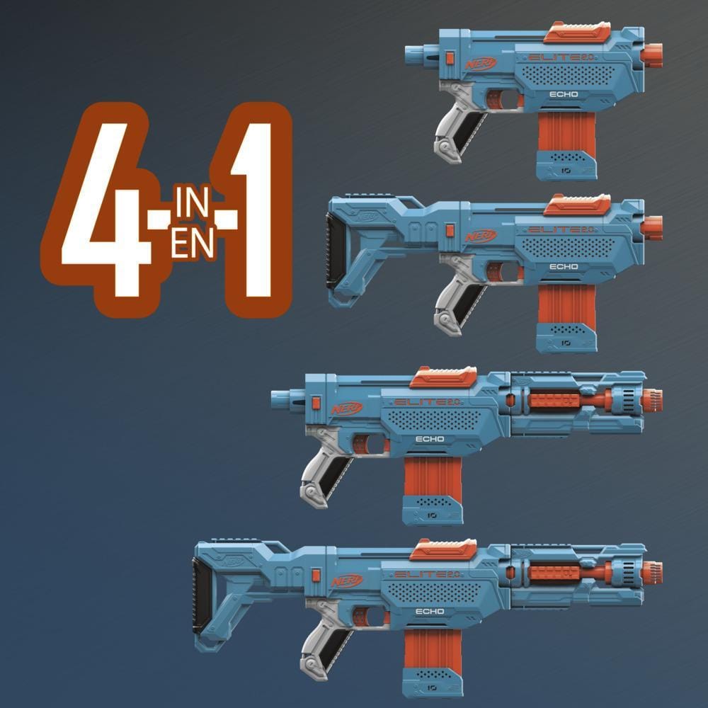 NERF Elite 2.0 Echo Cs-10 Blaster, 24 Darts