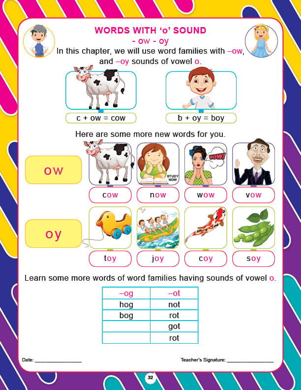 Dreamland Publications - Kindergarten English Assignment