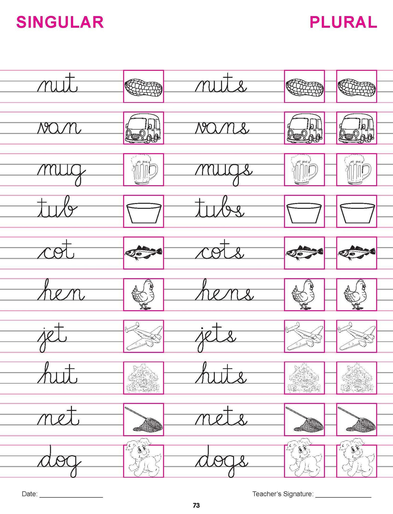 Dreamland Publications - Kindergarten  English Practice Book