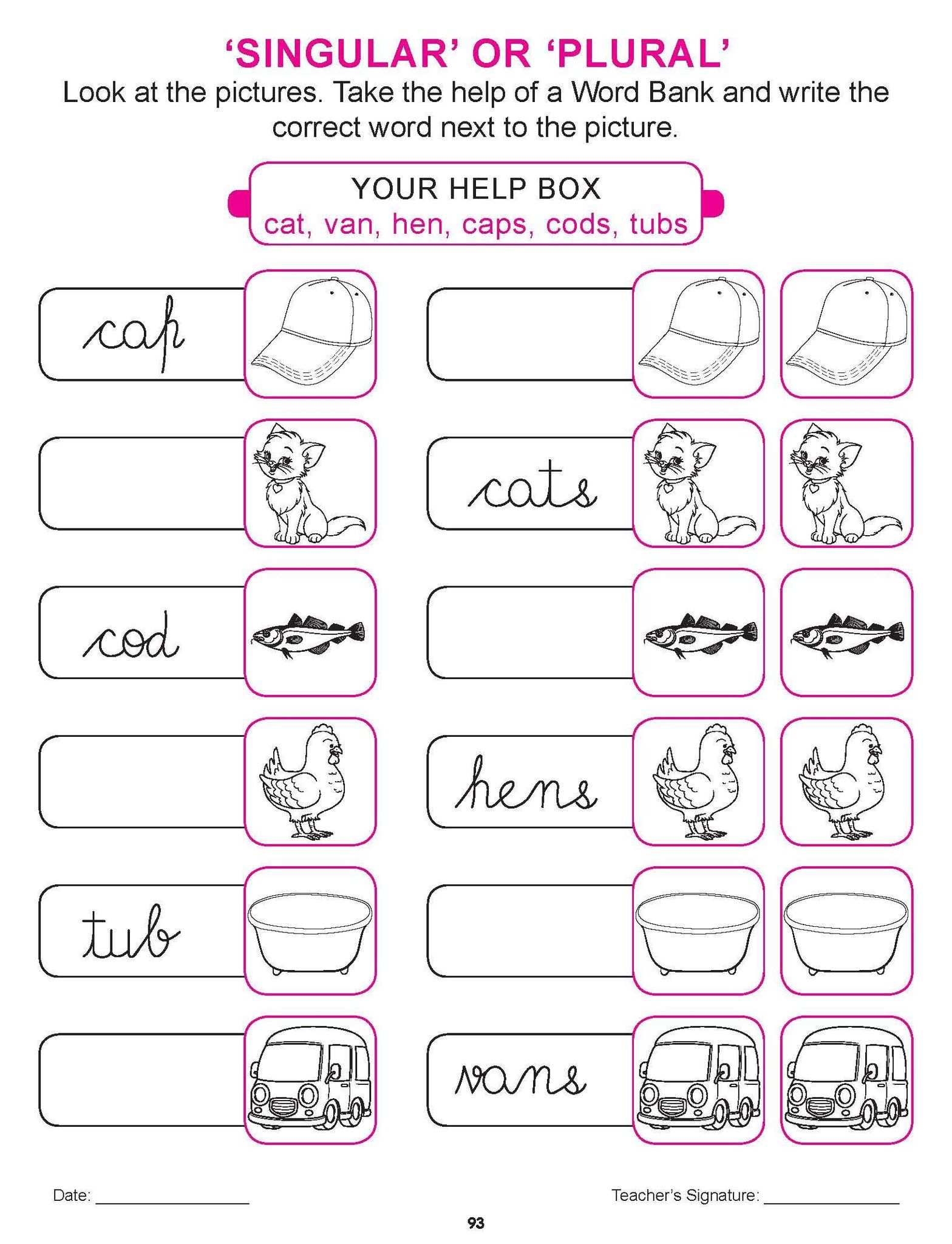 Dreamland Publications - Kindergarten  English Practice Book