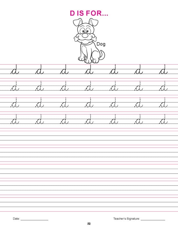 Dreamland Publications - Nursery English Practice Book