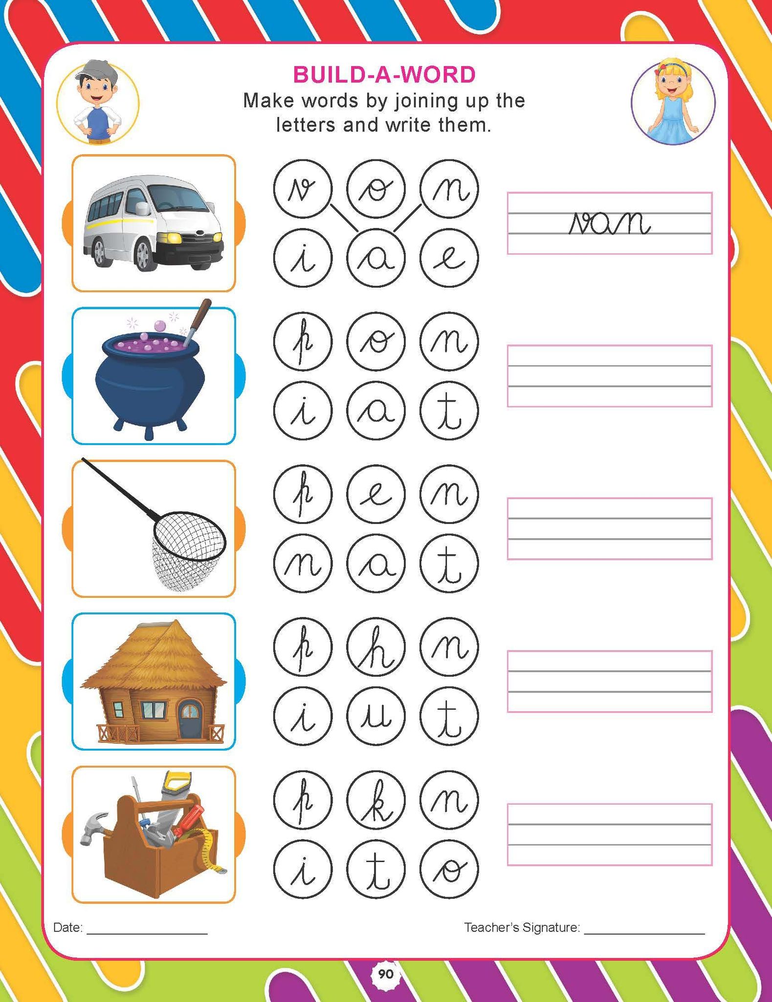 Dreamland Publications - Kindergarten English Work Book