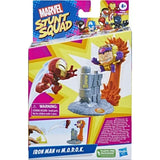 Marvel Stunt Squad Iron Man vs. M.O.D.O.K. Playset with Action Figures (1.5”)