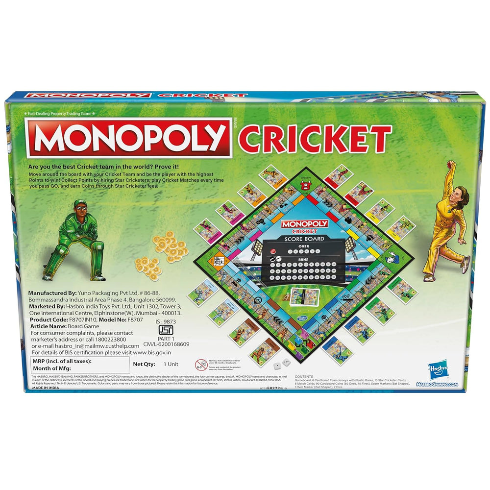 Hasbro Gaming Monopoly Cricket