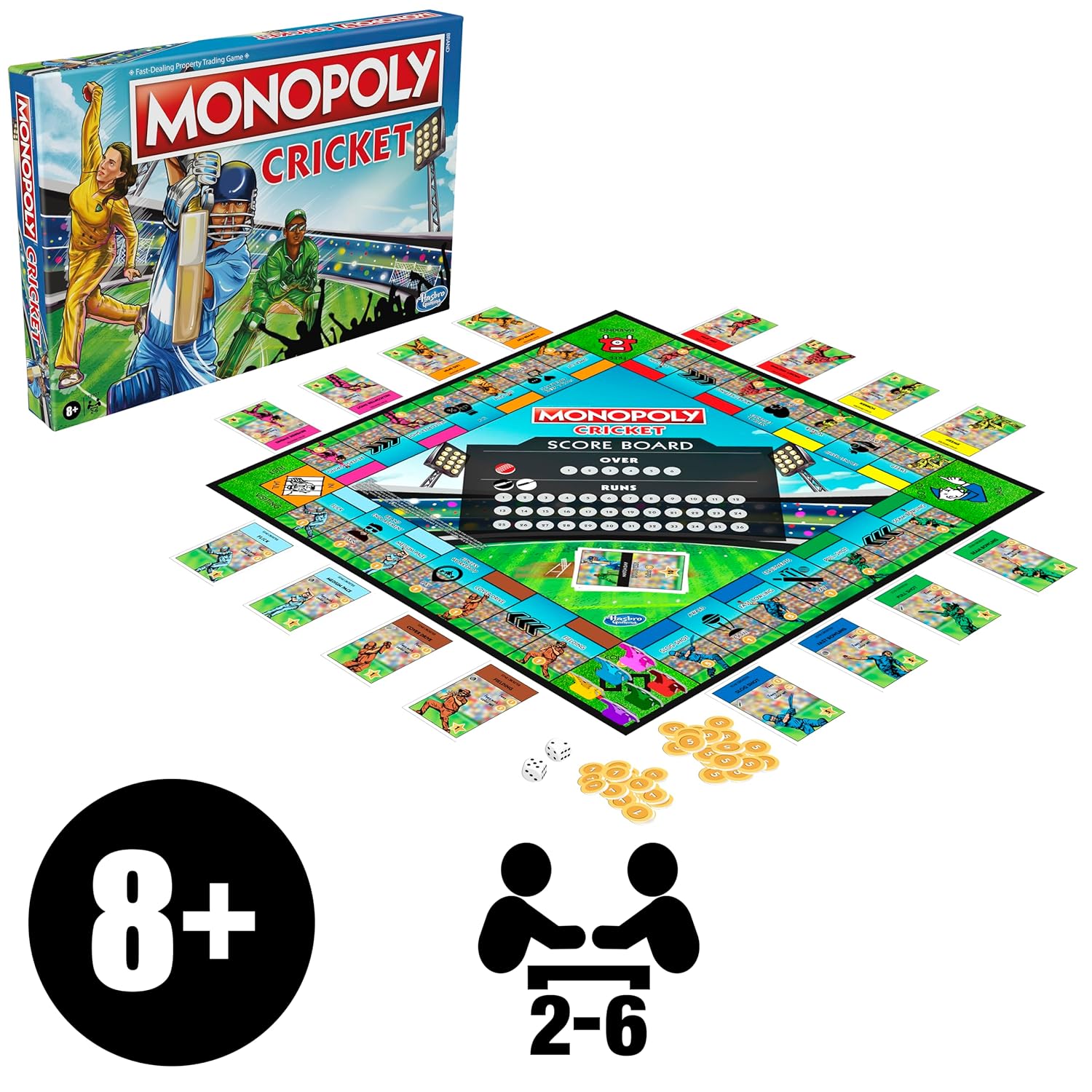 Hasbro Gaming Monopoly Cricket