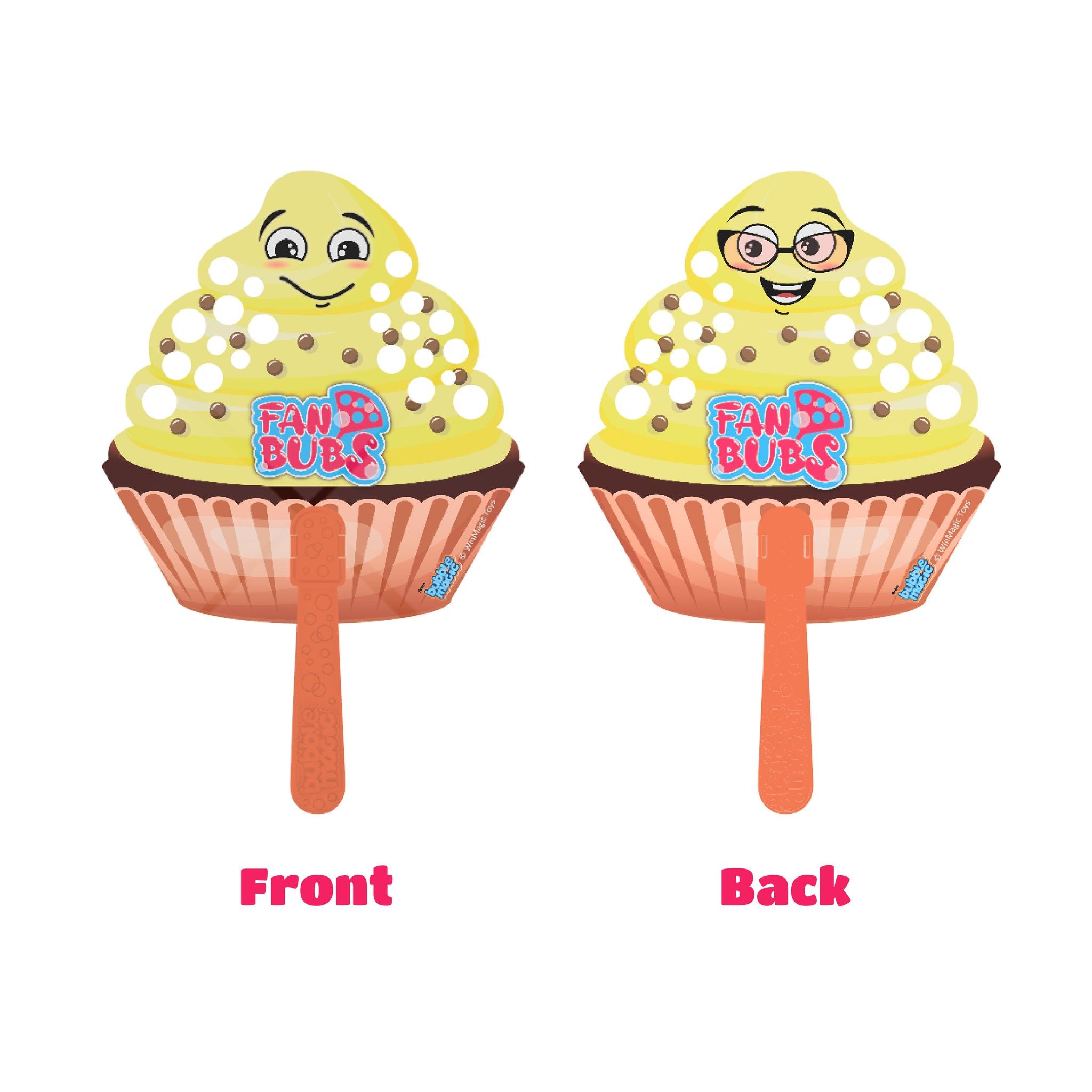 Bubble Magic Fan Bubs Cupcake
