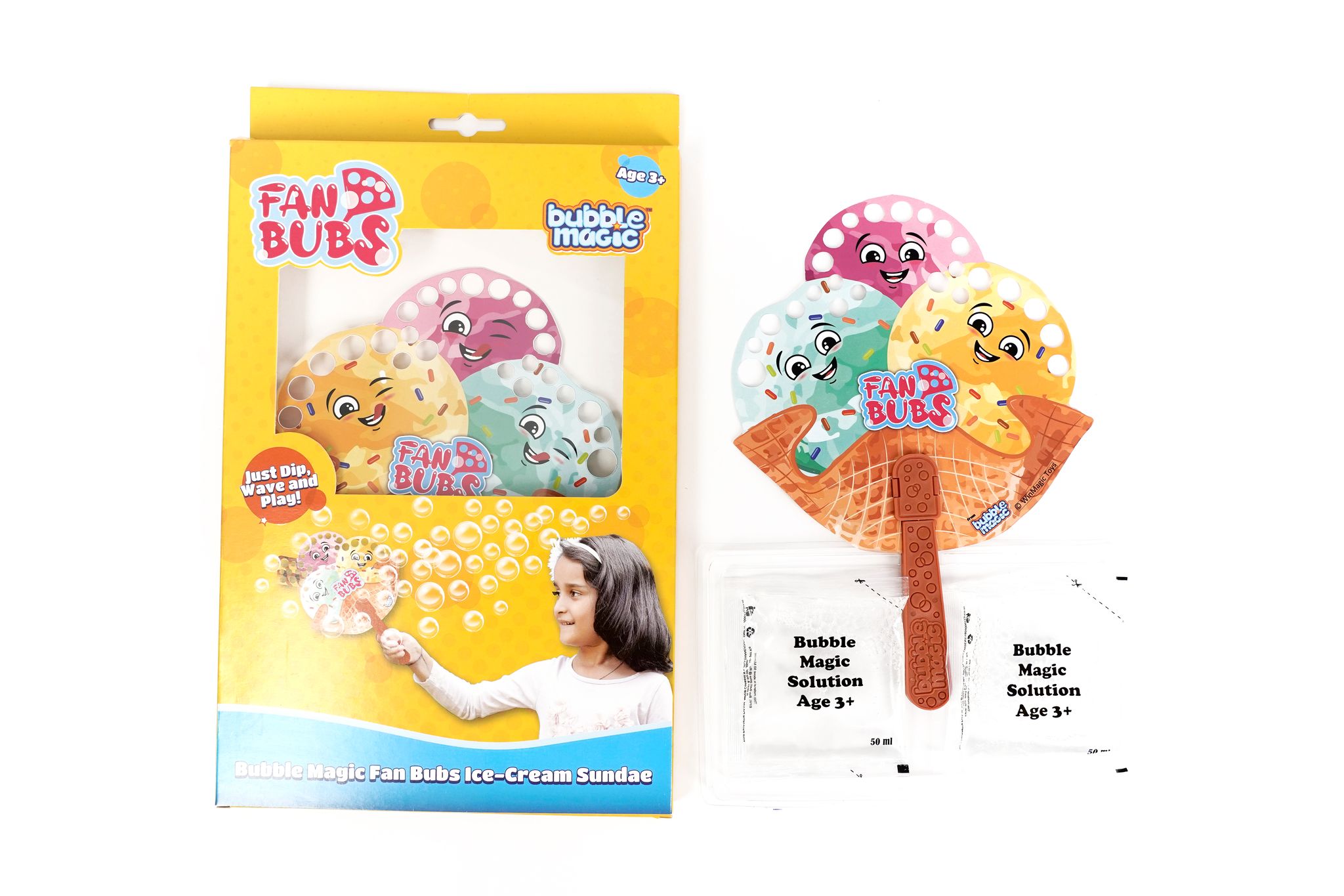 Bubble Magic Fan Bubs Ice-Cream Sundae