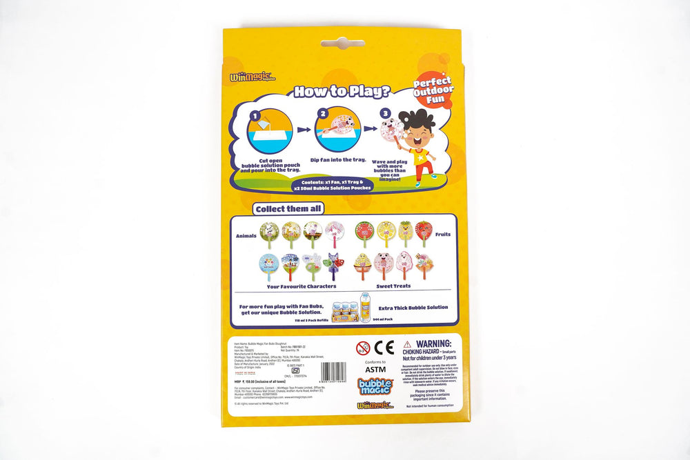 Bubble Magic Fan Bubs Doughnut