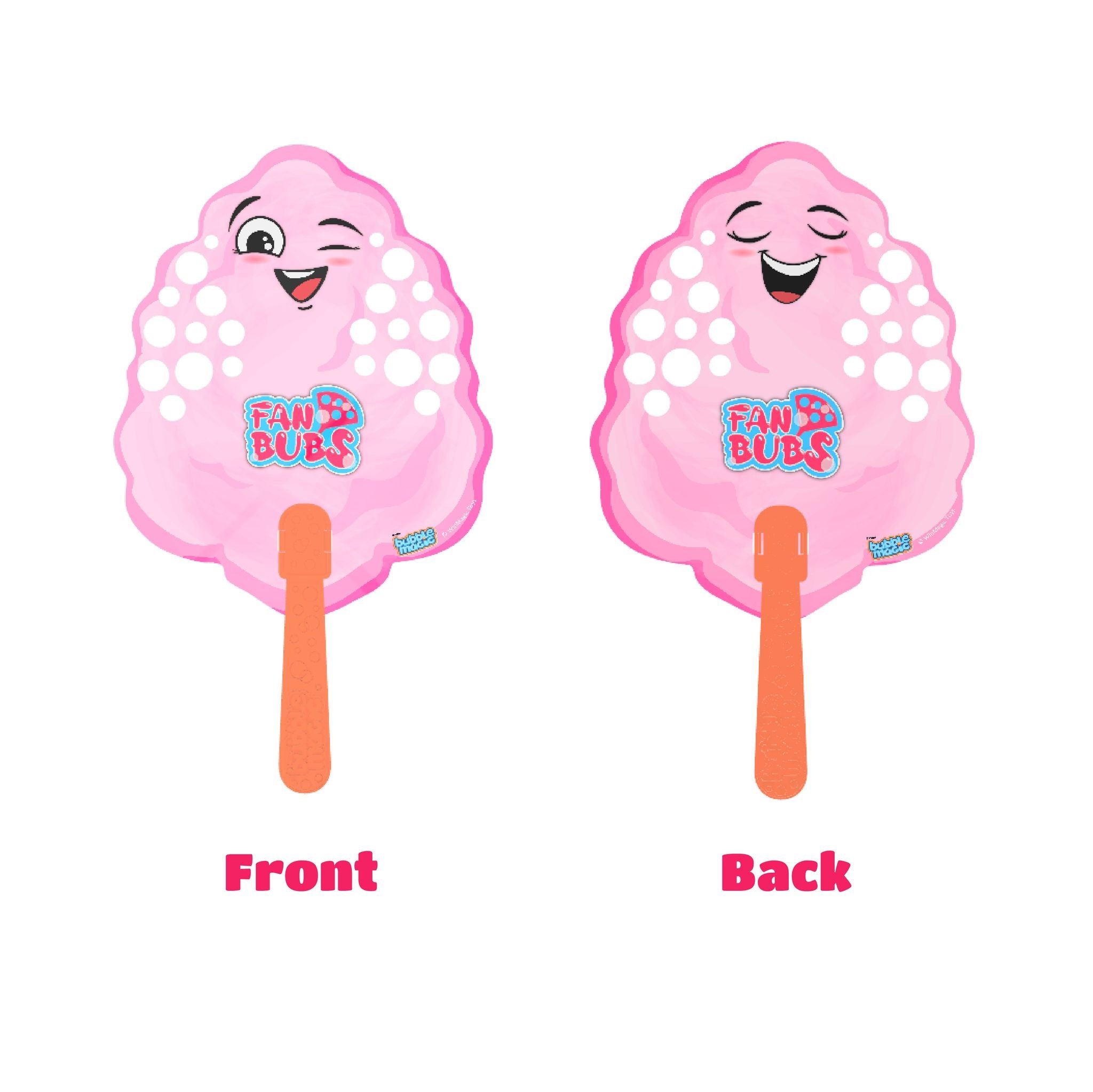 Bubble Magic Fan Bubs Candy Floss