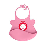 Fisher Price Ultra Care Easy Clean Silicon Baby Bib Pink