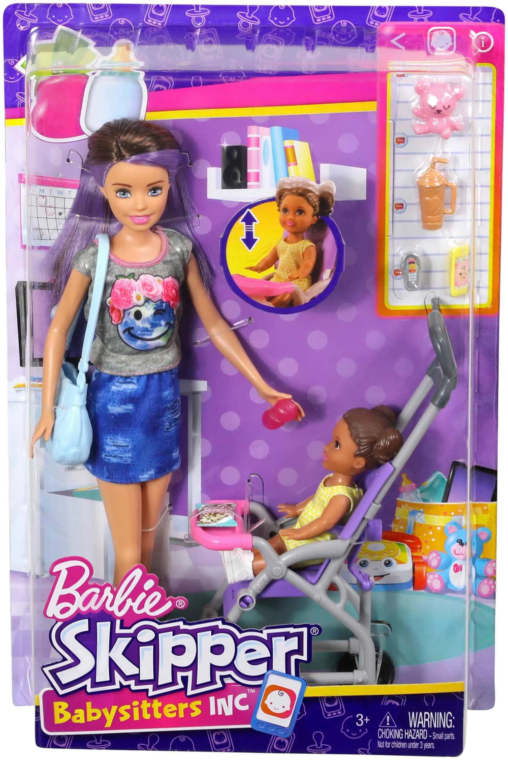 Barbie Skipper Babysitters Inc. Doll And Accessory