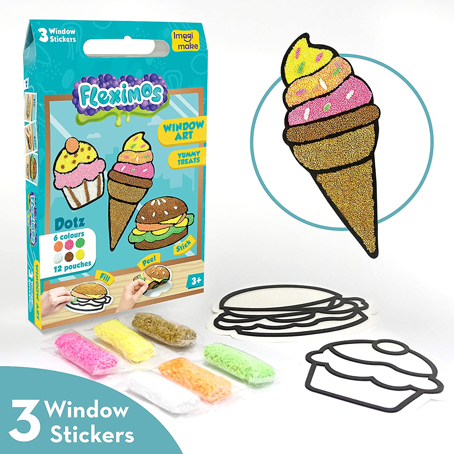 Imagimake Window Art Yummy Treats