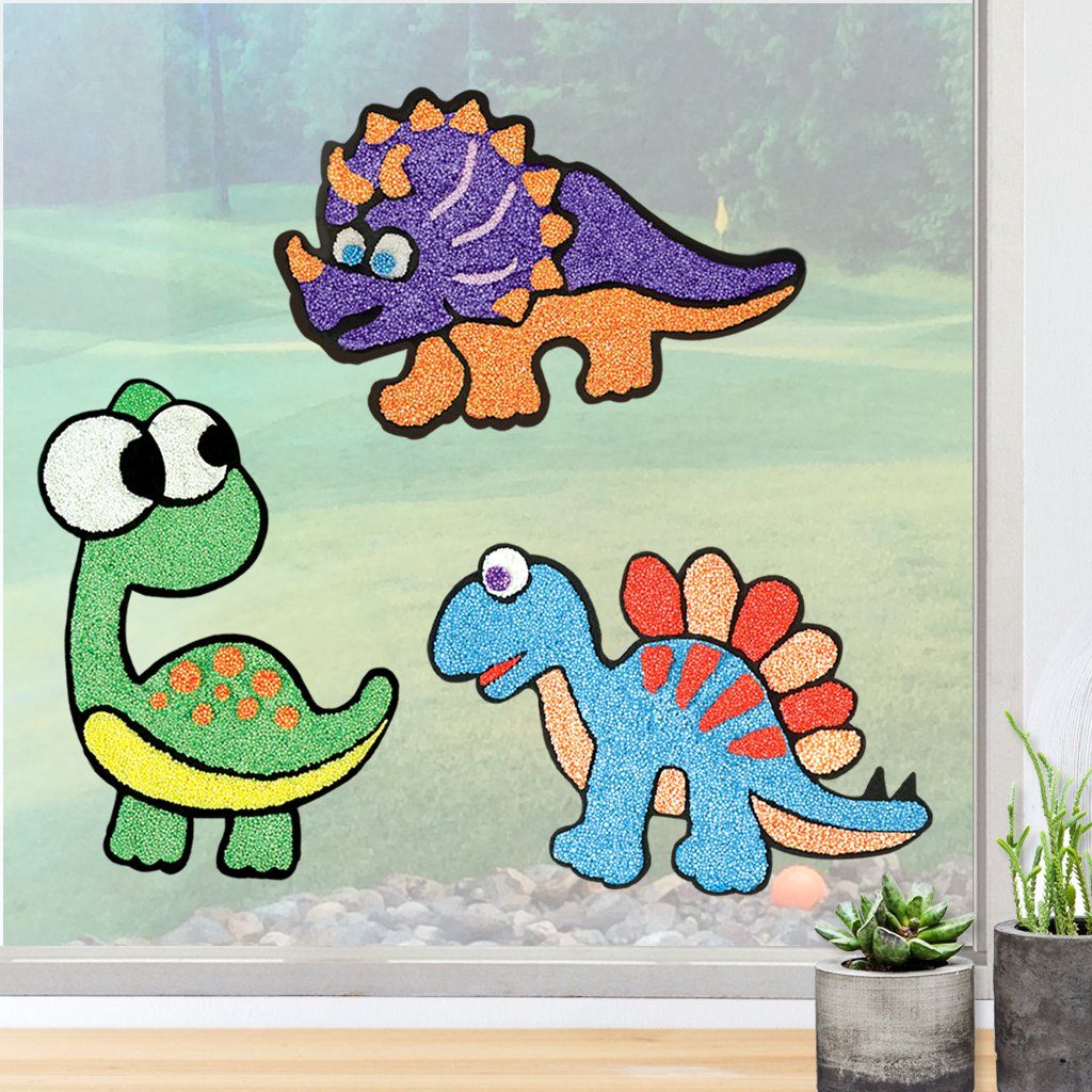Imagimake Window Art Dino Pals