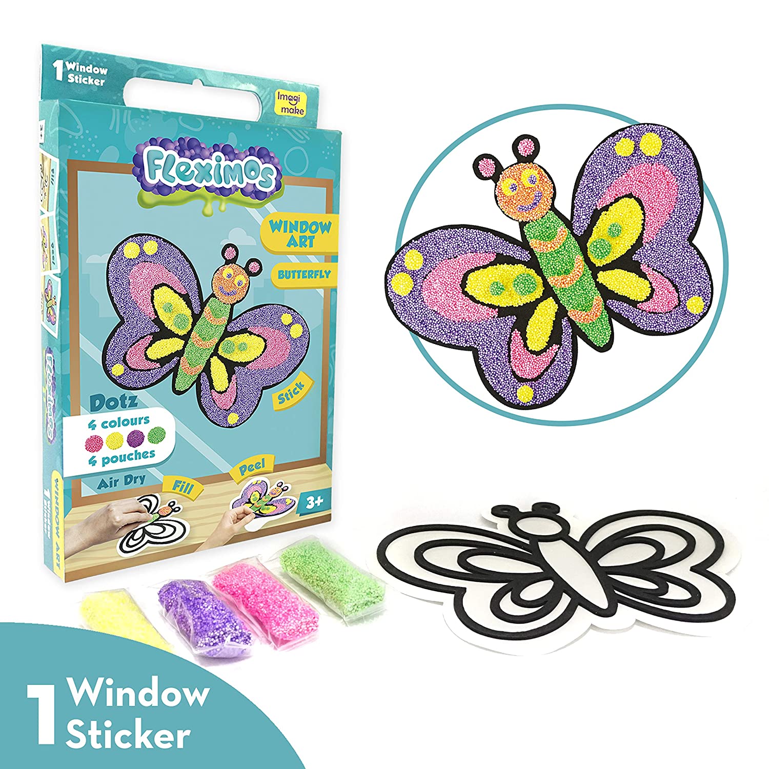 Imagimake Fleximos Butterfly Window Art