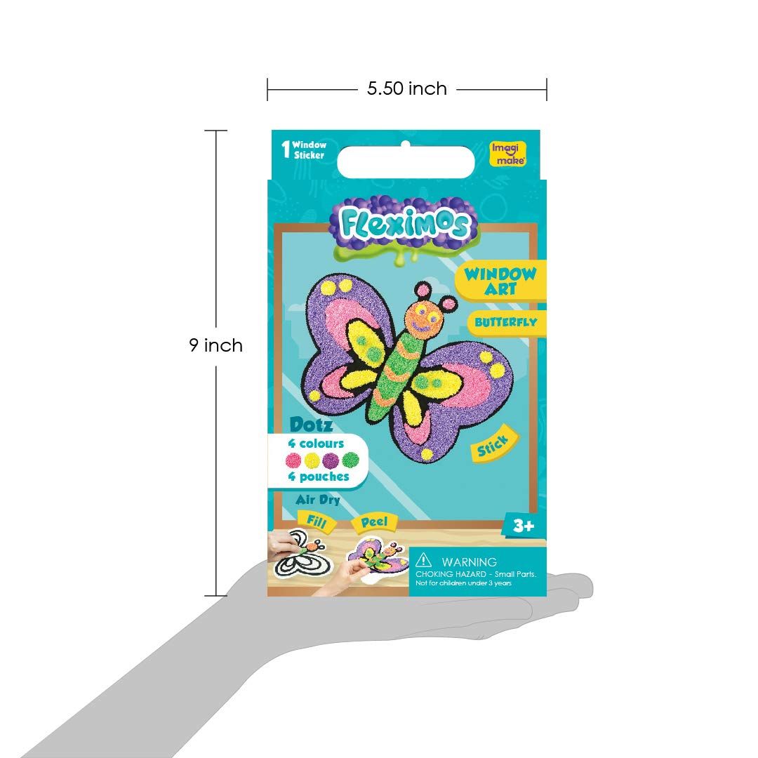 Imagimake Fleximos Butterfly Window Art