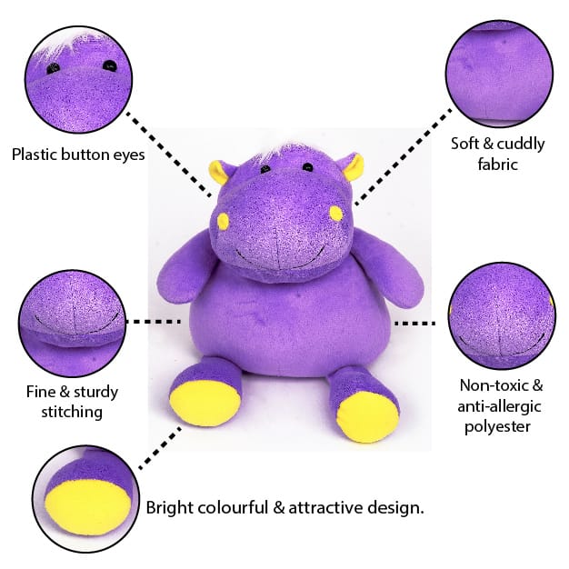 Winmagic Furrendz Tammy Hippo Purple