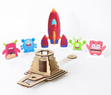 Funvention Disc Launcher DIY Science Educational Toy
