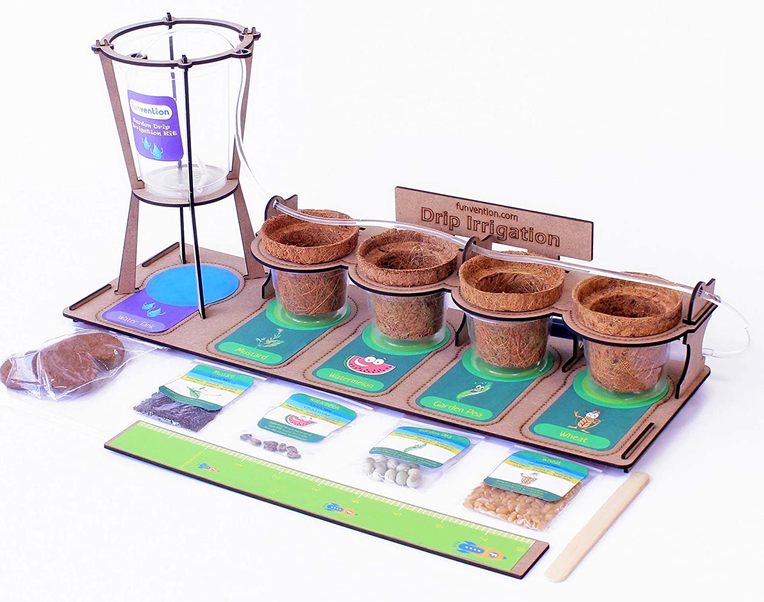 Funvention Garden Drip Irrigation Kit DIY Science Educational Toy